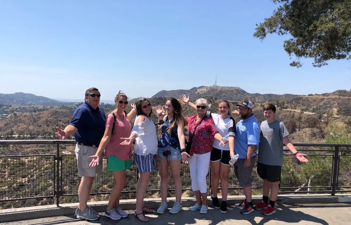 Group on Private Tour in Los Angeles