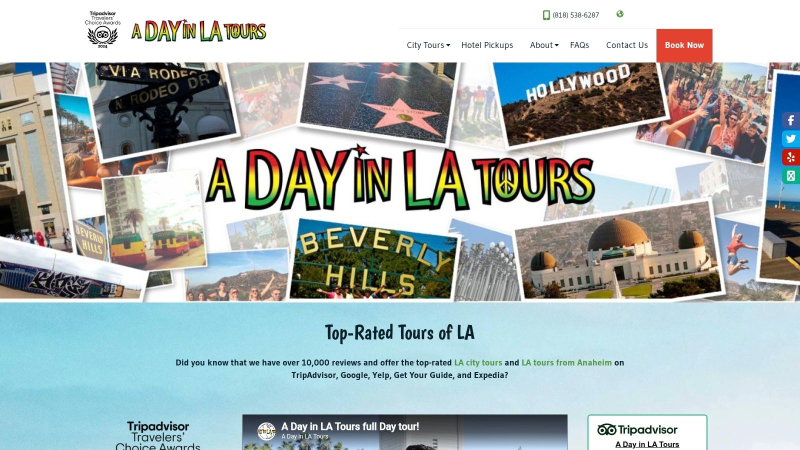 A Day in LA Tours