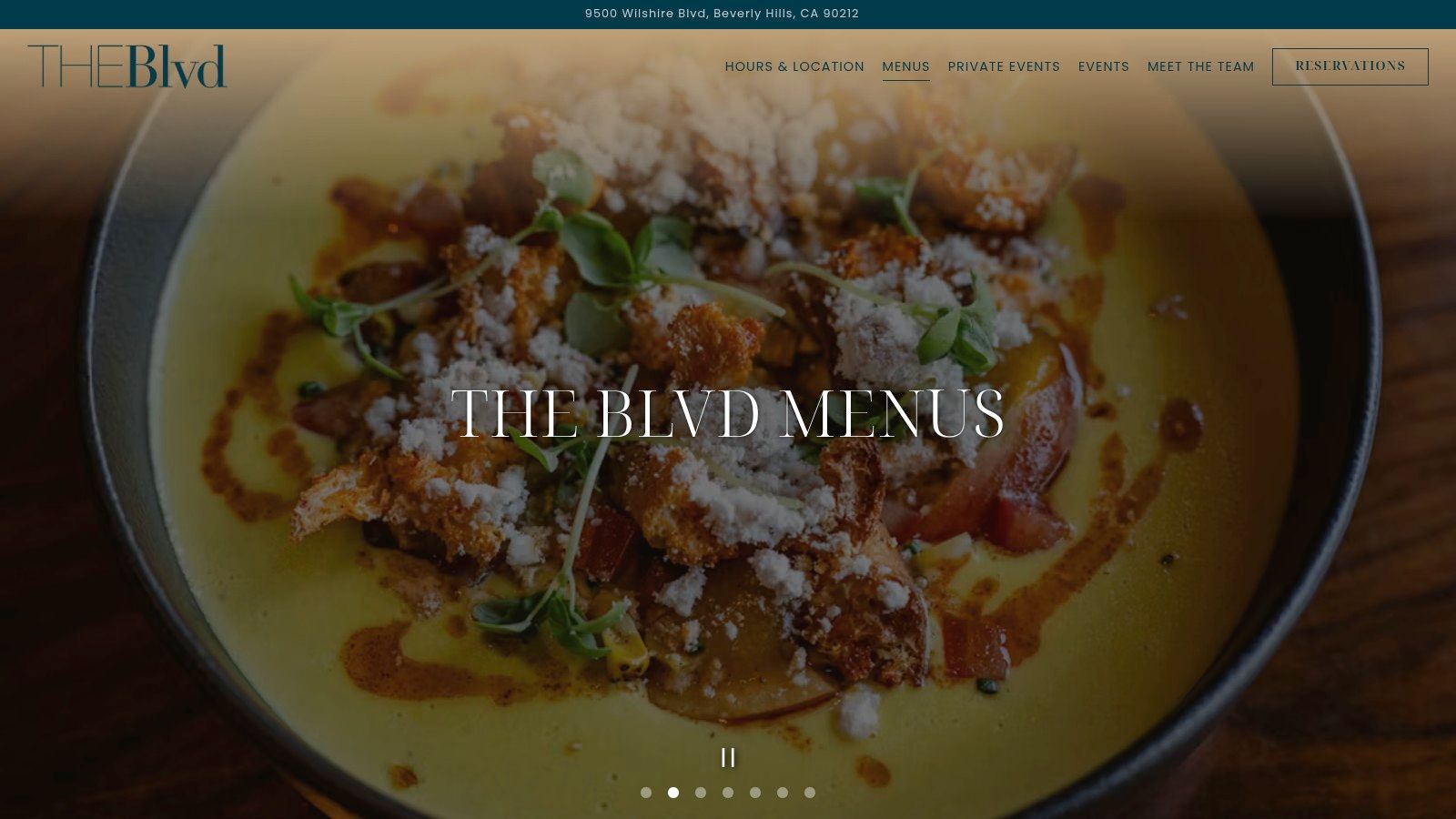 THE Blvd Restaurant & Lounge (Beverly Wilshire, A Four Seasons Hotel)