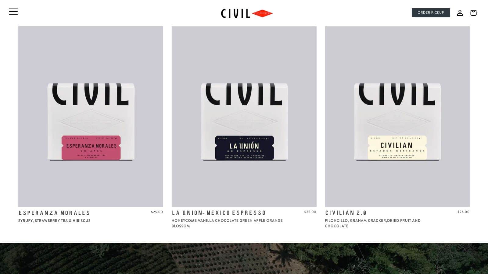 Civil Coffee, Highland Park + DTLA