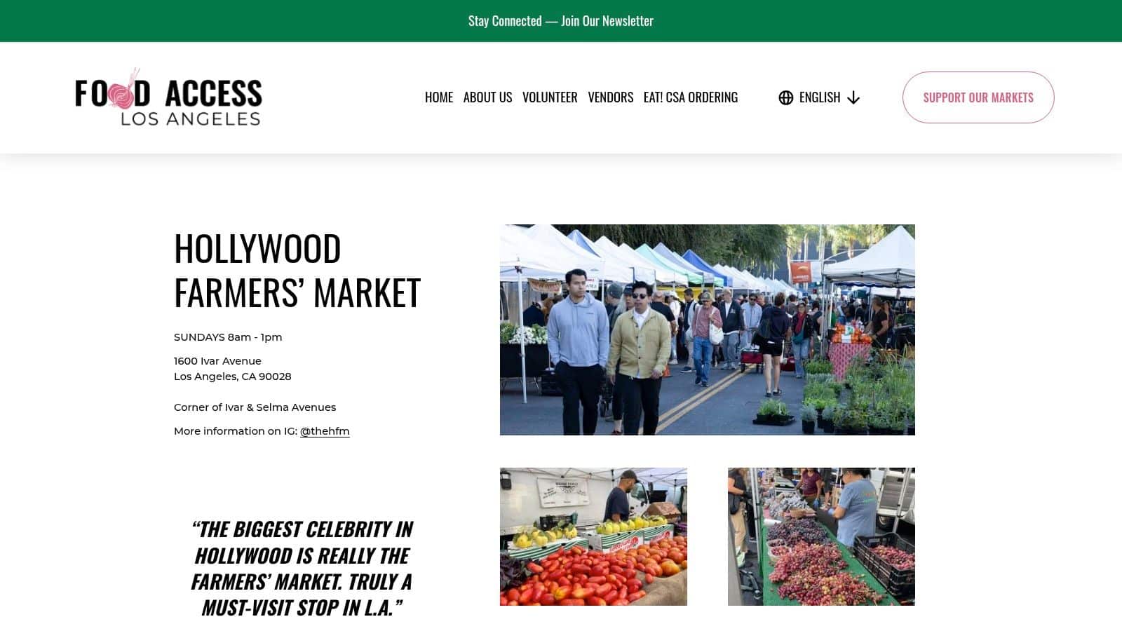 Hollywood Farmers' Market