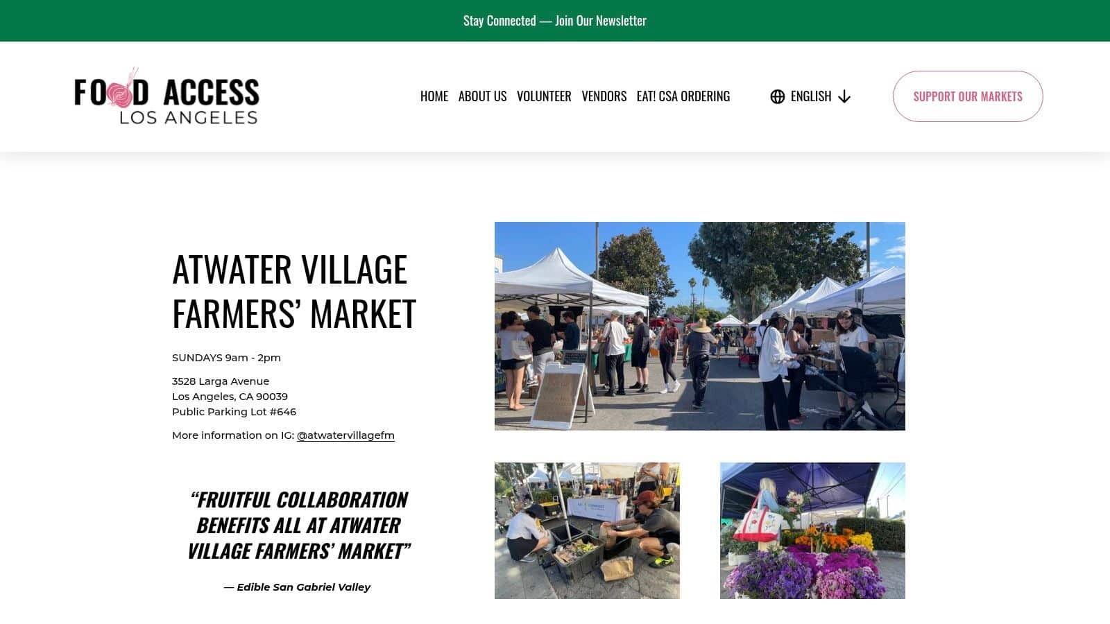 Atwater Village Farmers' Market