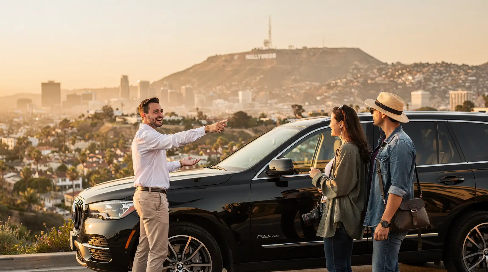 A private Hollywood tour can combine Hollywood and Beverly Hills into one continuous, unhurried experience