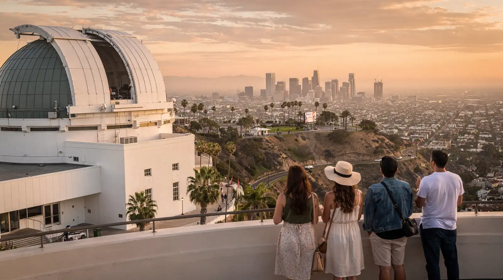 A combined itinerary can pair a citywide highlights tour with a Hollywood, Beverly Hills