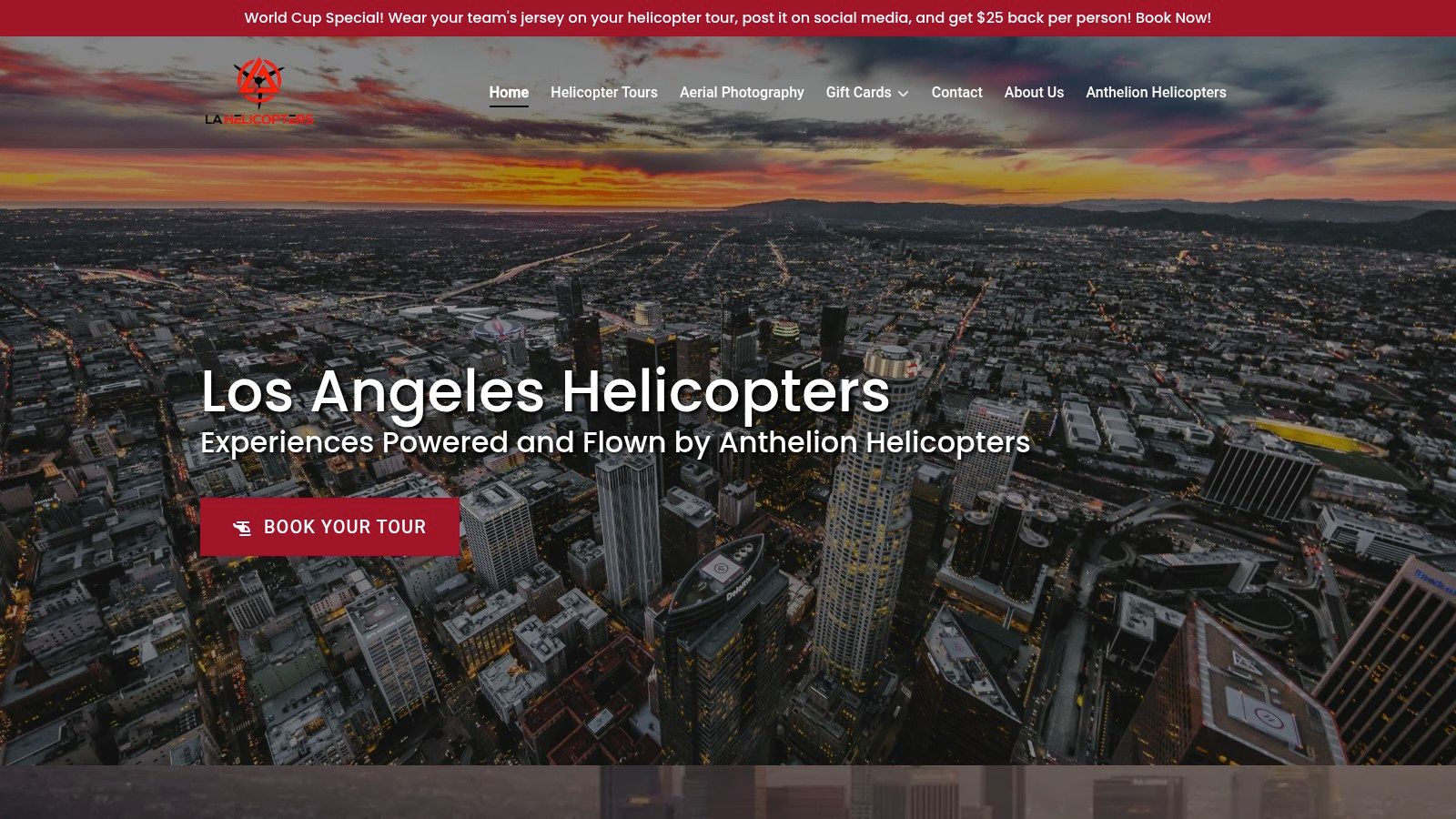 Los Angeles Helicopters (Experiences operated by Anthelion)