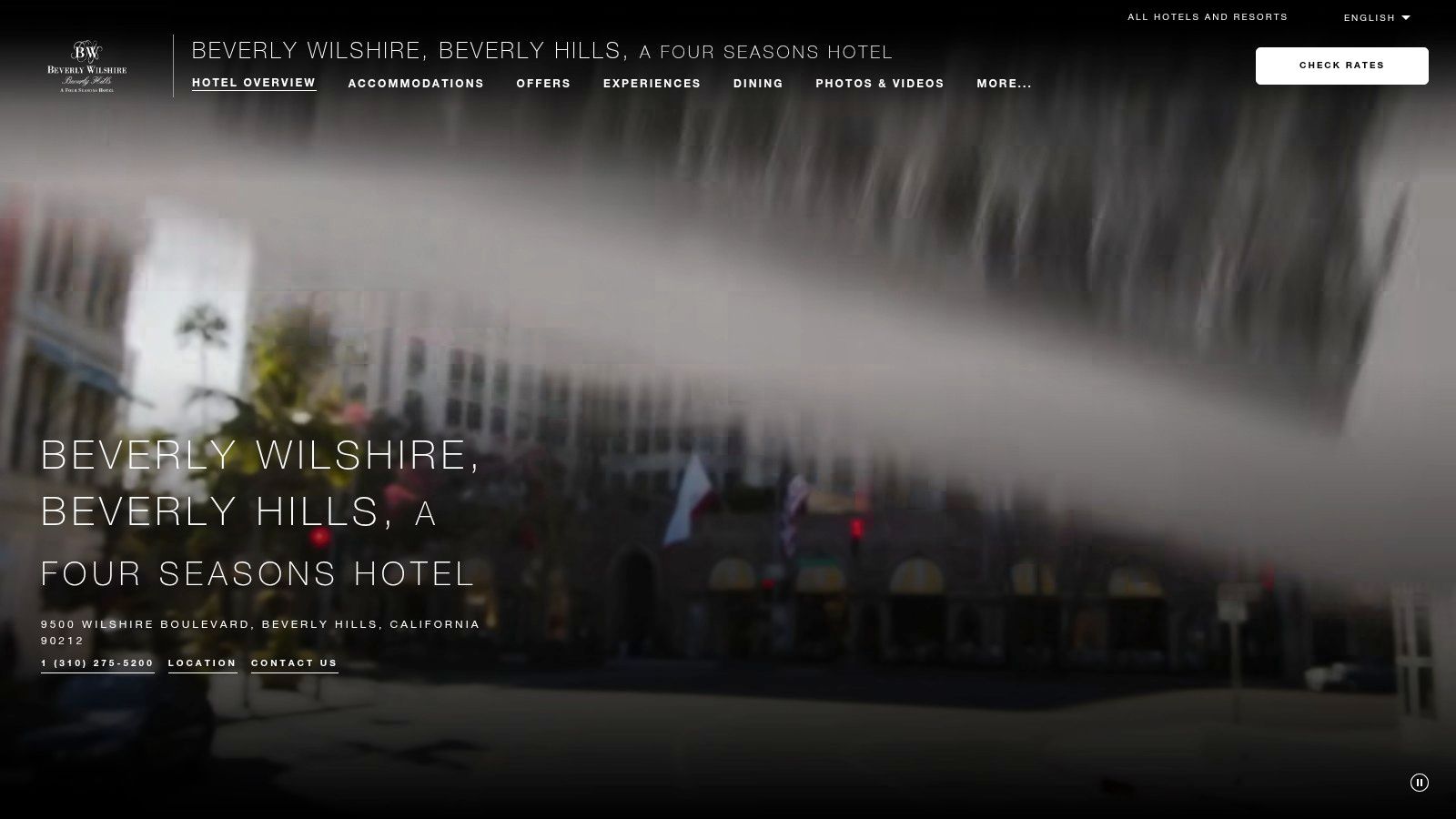 Beverly Wilshire, A Four Seasons Hotel
